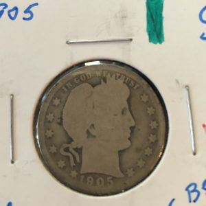 1905 US Quarter