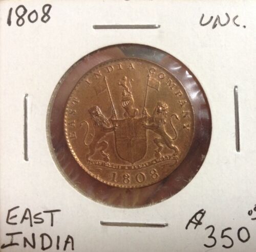 1808 East India Company X. Cash Coin - Coin Box